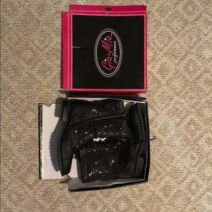 Gia Mia Glitter Combat Boots - Dance Shoes